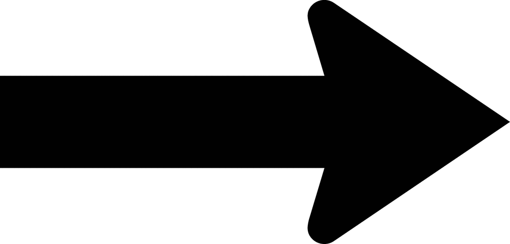 1024x490 Right Arrow, Silhouette Clipart Etc