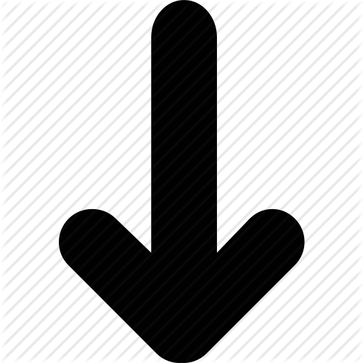 512x512 Picture Of Arrow Down Cliparts