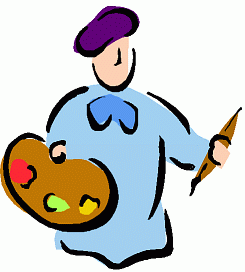 245x272 Art Supplies Clip Art