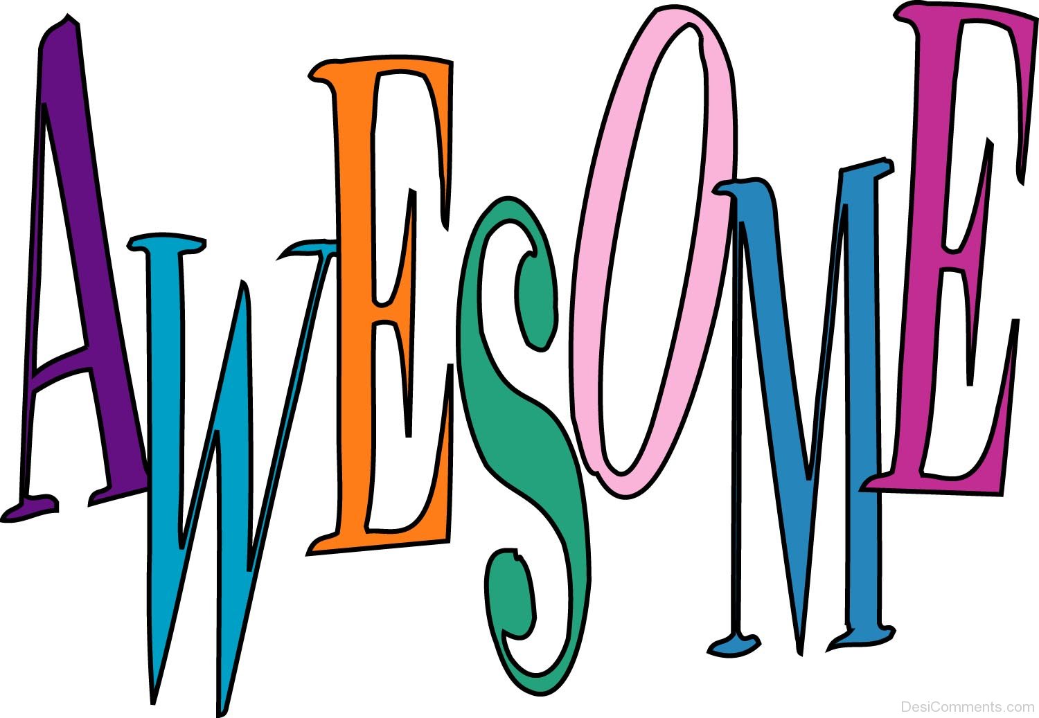 1500x1037 Colorful Wording Awesome Pic