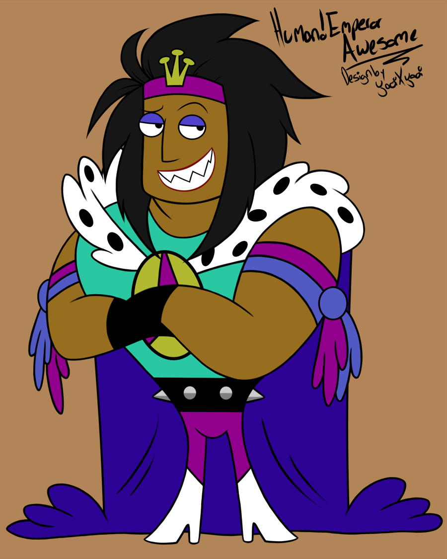 900x1125 Woy Human!emperor Awesome Weasyl