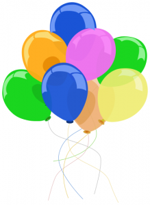 219x300 Ballons Light Clip Art Download