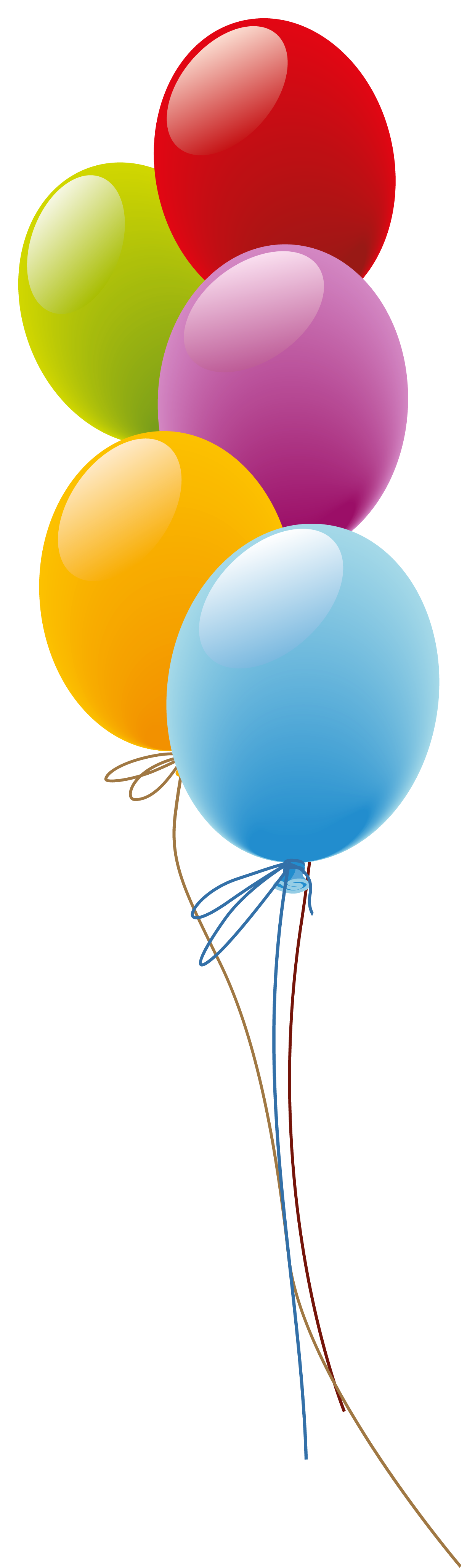 1246x4117 Ballons Clip Art