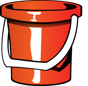 300x294 Pail Bucket Clip Art