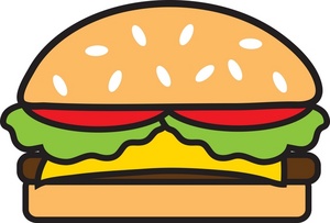 300x203 Cheeseburger Clipart