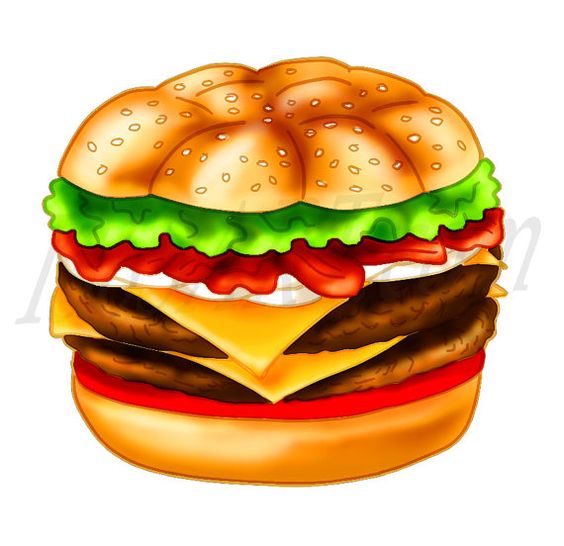 564x546 Bacon Burger Clipart, Explore Pictures