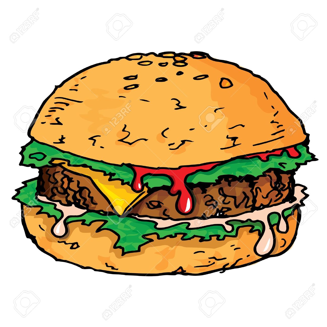 1300x1300 Isolated Burger Clipart, Explore Pictures