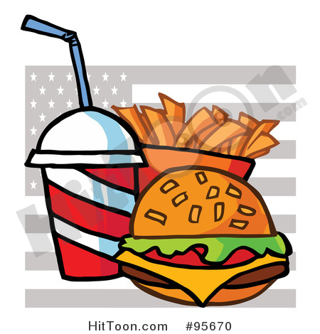 450x470 Burger Clipart