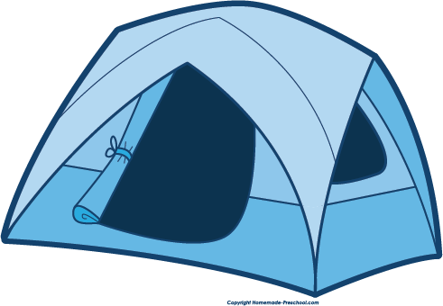 491x340 Free Camping Clipart