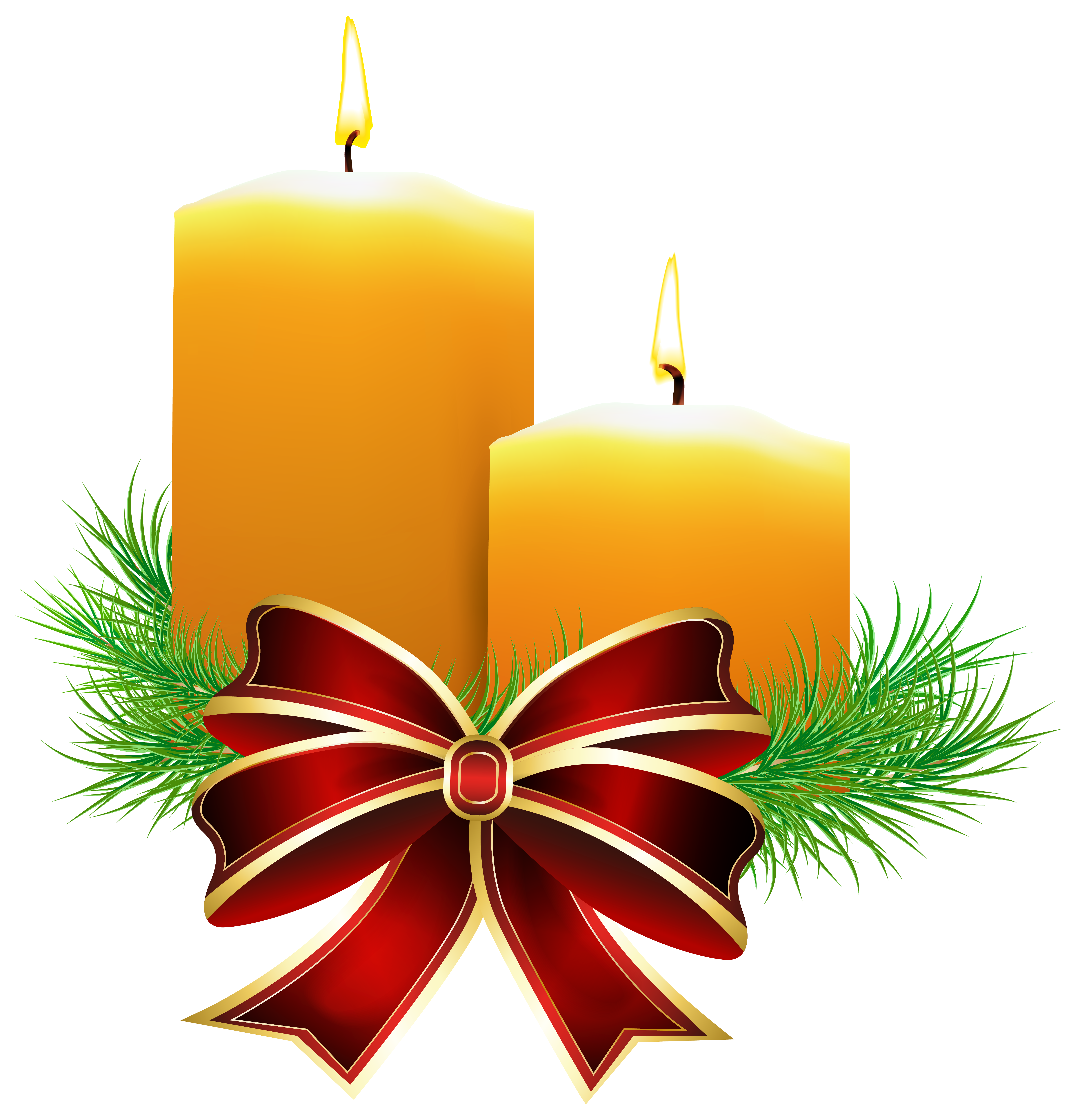 5875x6103 Christmas Candles Transparent Png Clip Art Imageu200b Gallery