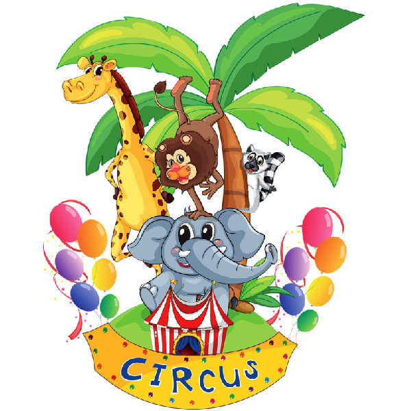 600x600 Circus Elephant