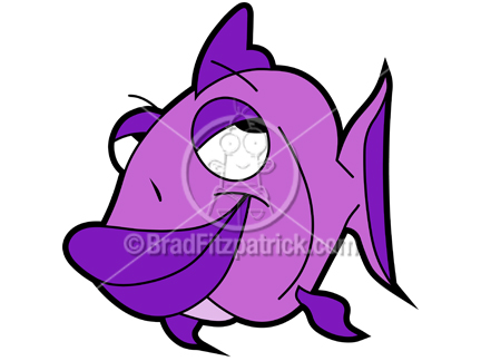 432x324 Cartoon Fish Clipart Character Royalty Free Fish Picture Licensing.