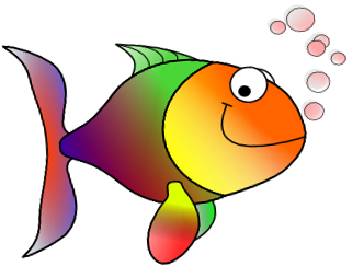 332x254 Cartoon Fish Clipart