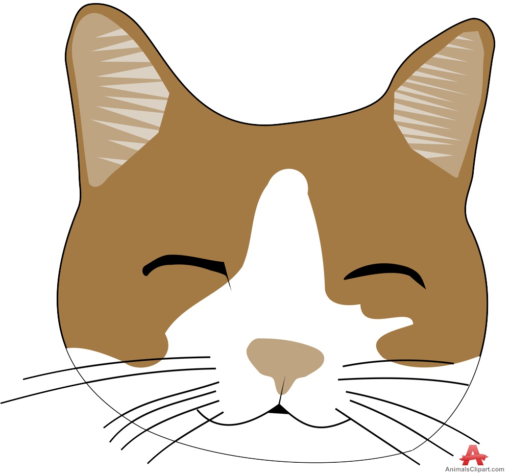 999x931 Cute Face Of Cat Free Clipart Design Download