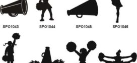 272x125 Cheerleading Cheer Clipart 7