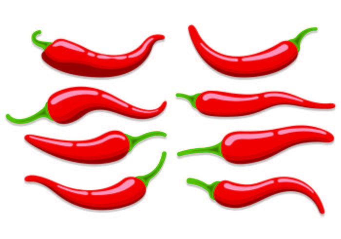 700x490 Set Of Chili Vectors
