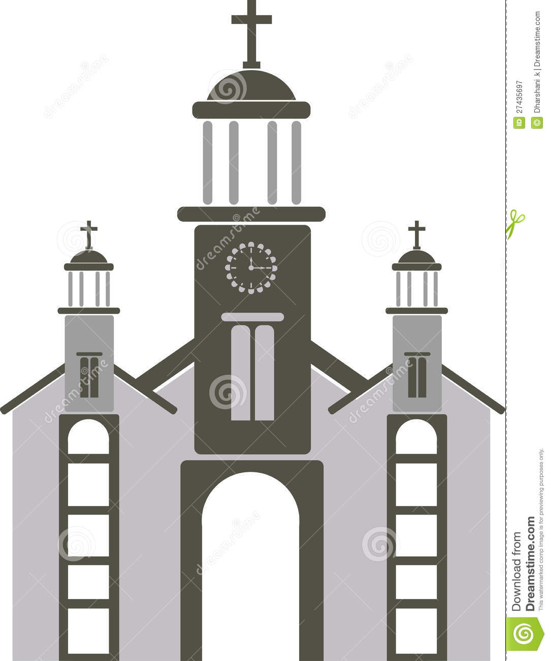 1085x1300 Church Clipart Shape