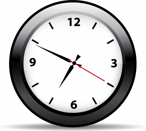 600x539 Clock Free Vector Download (608 Free Vector) For Commercial Use