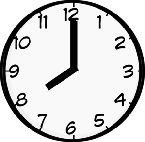 299x294 8 O Clock Clip Art