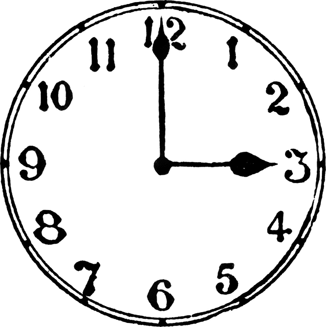 637x640 Clip Art Clocks