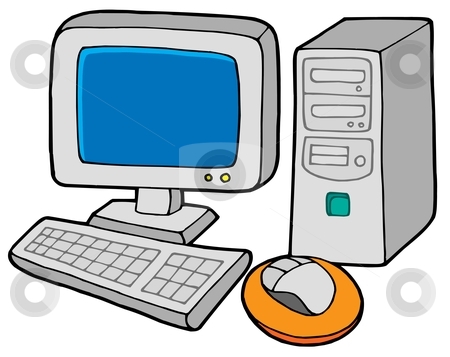 450x357 Computer Clipart Cute
