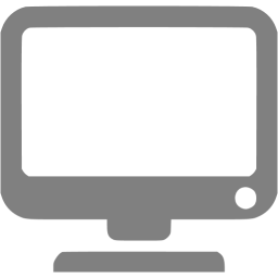 256x256 Grey Computer Monitor Clipart 101 Clip Art