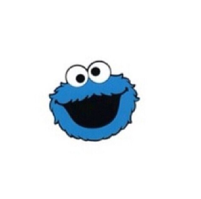 640x634 Cookie Monster Clipart Monster Head