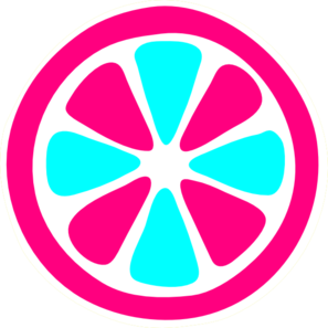 297x297 Lemon Slice ( Cotton Candy ) Clip Art