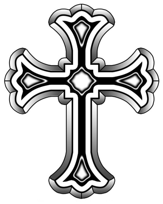 540x677 Cross Designs For Tattoos Gallery Of Crosses