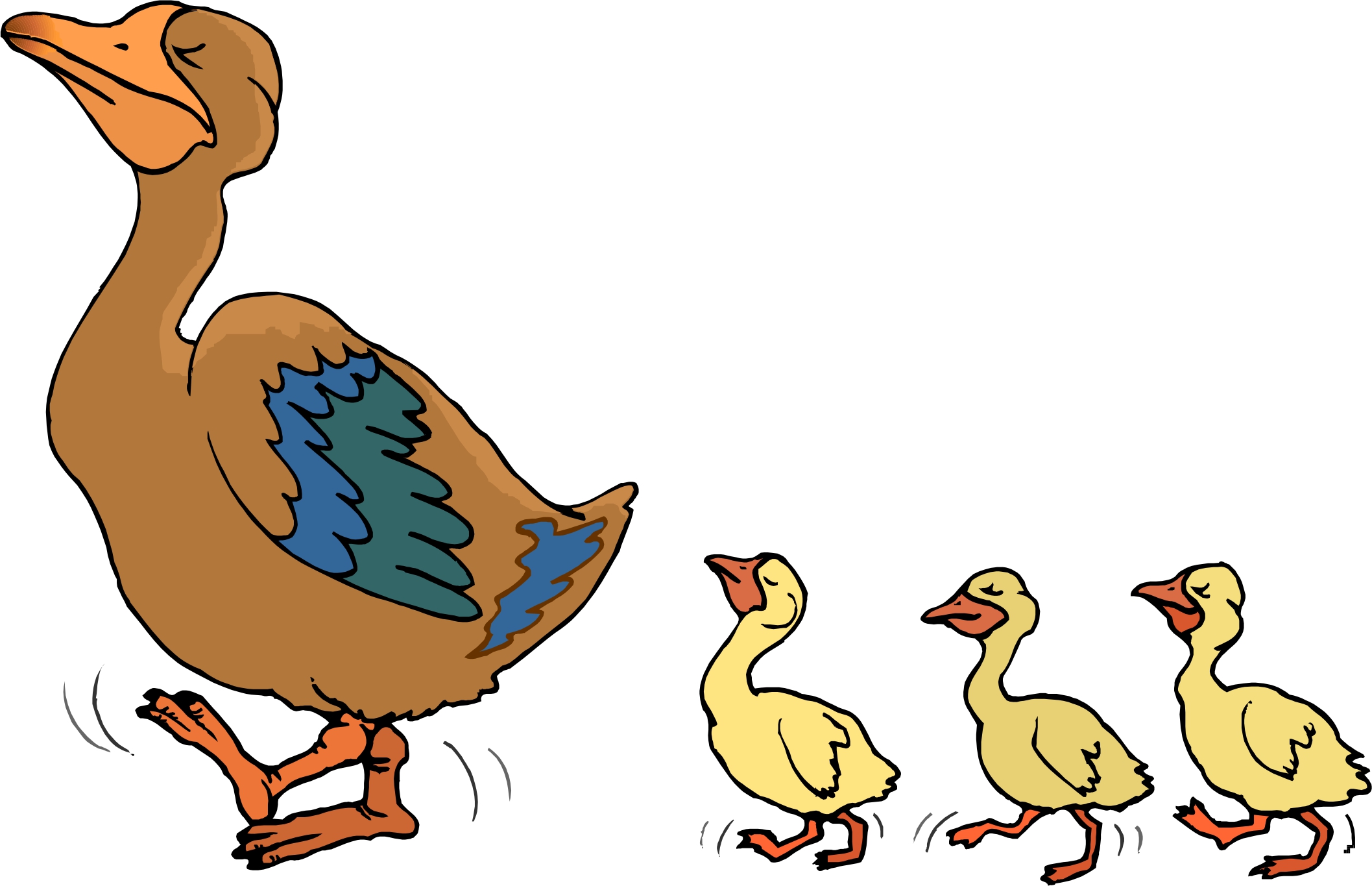 2115x1365 Cartoon Ducks Cliparts