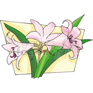 300x300 Clipart Of Easter Lilies