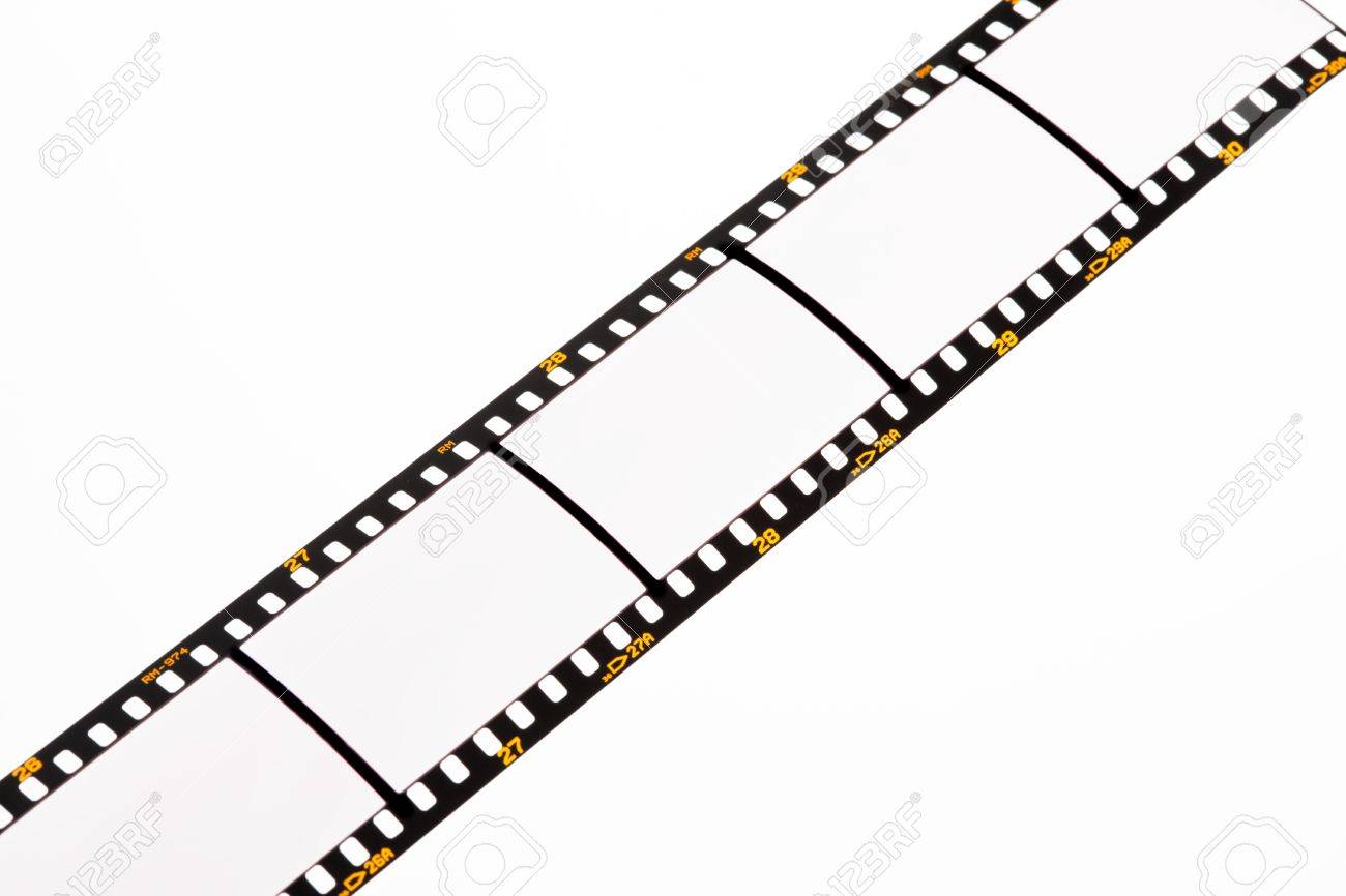 1300x866 Film Strips For Apgvis With Text Space. Blank Dia 35mm Film. Stock