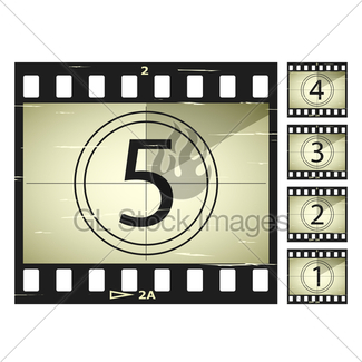 325x325 Film Strips Gl Stock Images