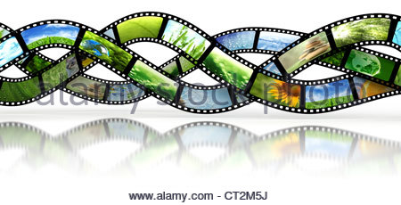 450x230 35mm Film Strips Stock Photo, Royalty Free Image 91515699