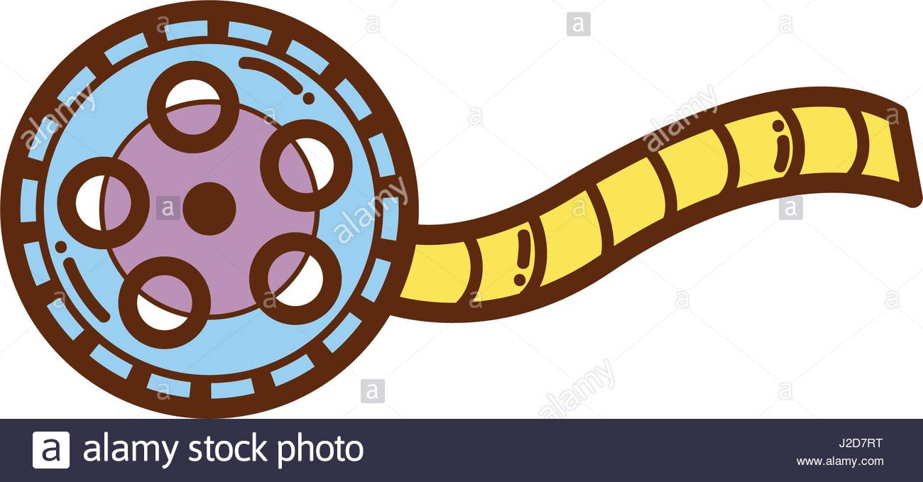 1300x679 Short Filmstrips Cinematography Production Studio Stock Vector Art