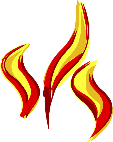474x595 Flames Clipart