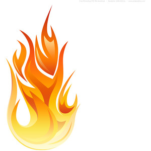300x300 Flames Clipart Free