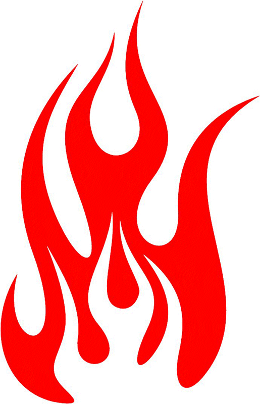 515x800 Free Flames Clipart Image