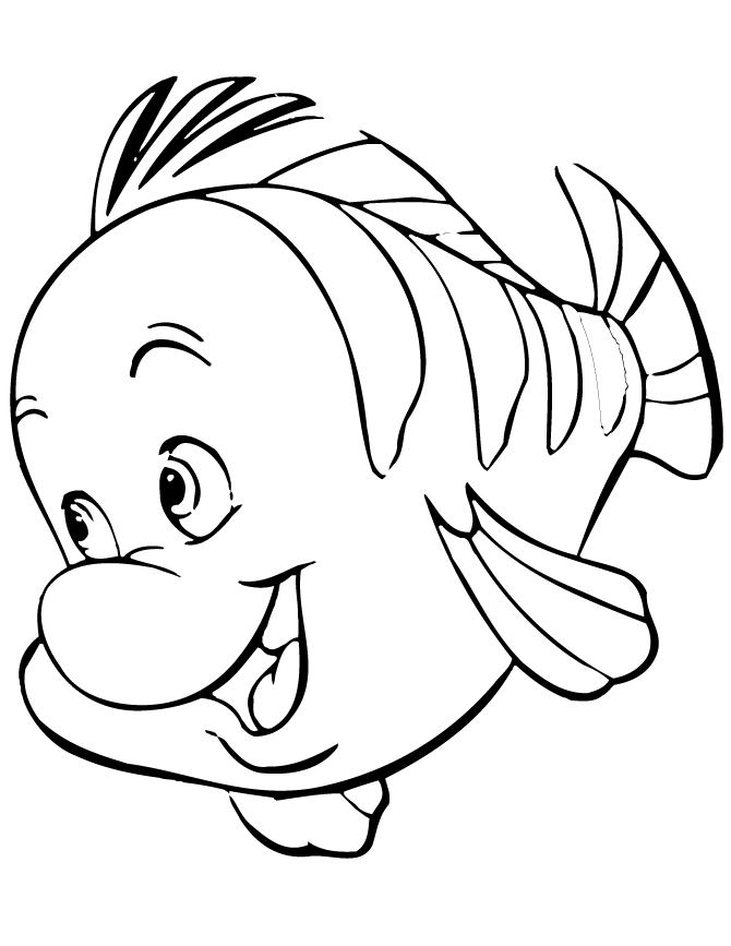 Images Of Flounder From The Little Mermaid | Free download on ClipArtMag