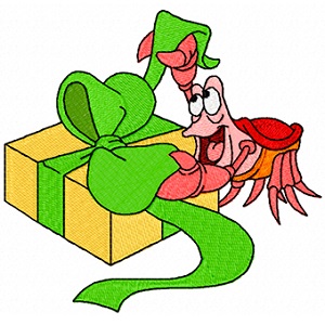 300x300 The Little Mermaid Iron On Patch