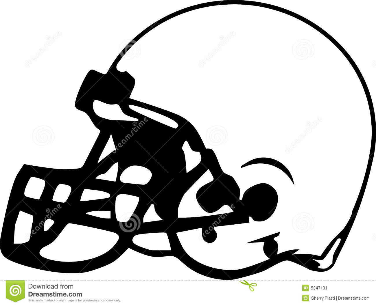 1300x1060 Drawn Football Football Helmet