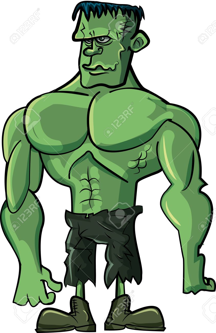 843x1300 Frankenstein Clipart Monster