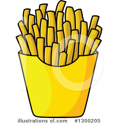 400x420 French Fries Clipart