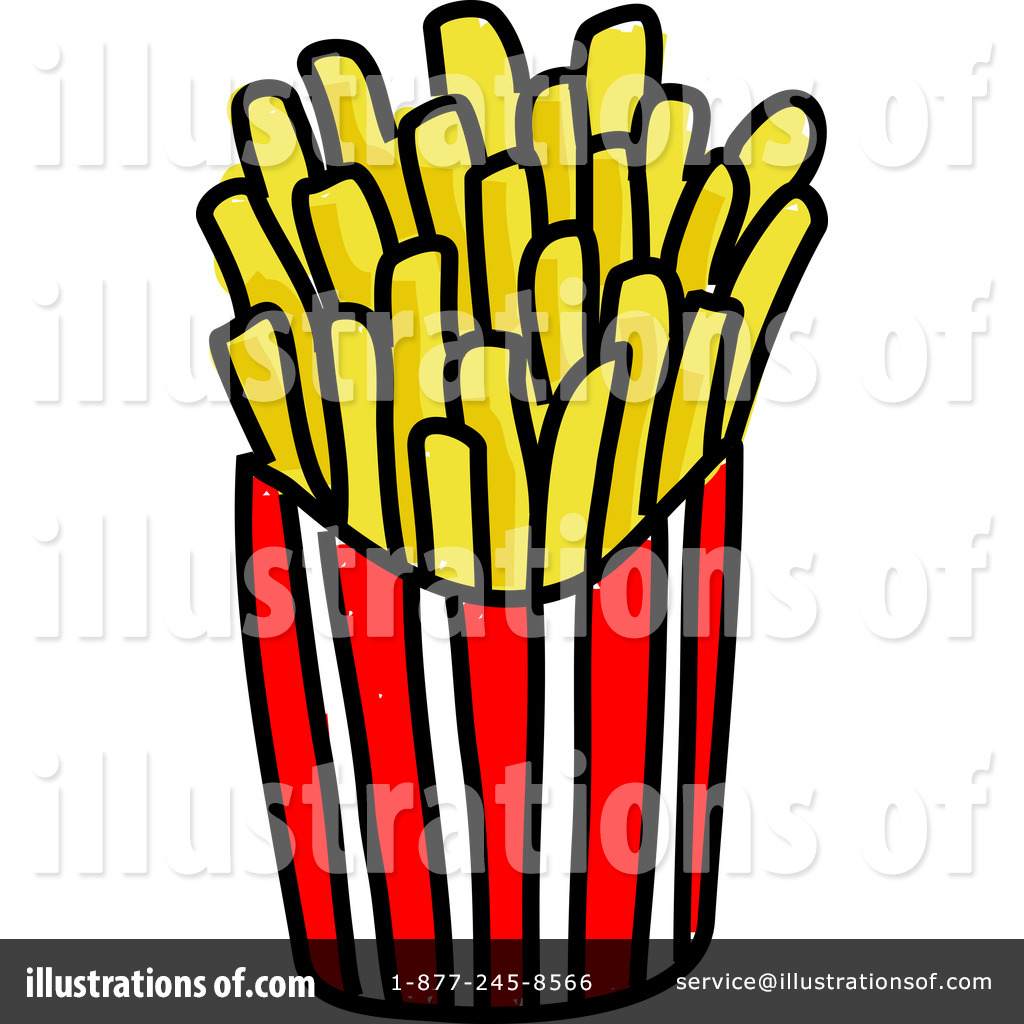 1024x1024 French Fries Clipart