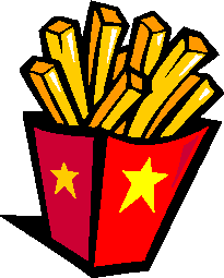 205x255 French Fries Clipart