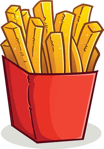 347x495 French Fries Clipart