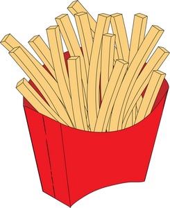 245x300 French Fries Clipart Image