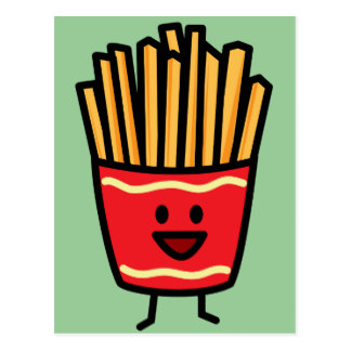 324x324 French Fries Postcards Zazzle