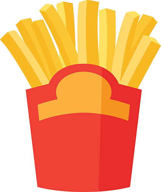 515x612 French Fries Clipart Box