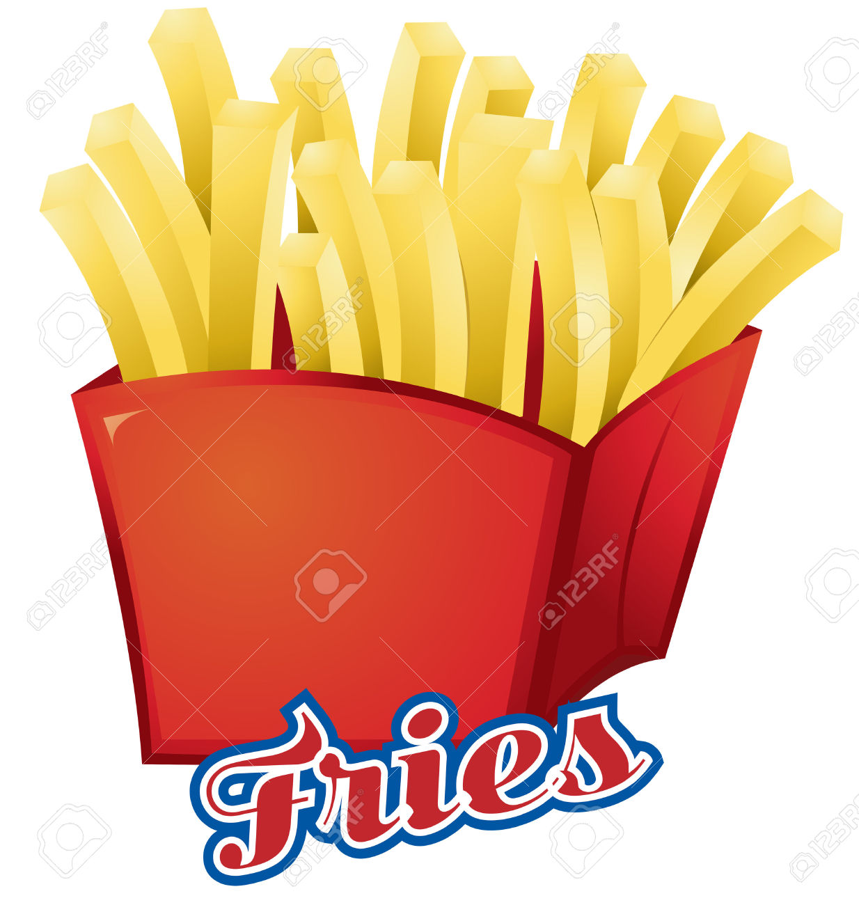 1234x1300 French Fries Clipart One French